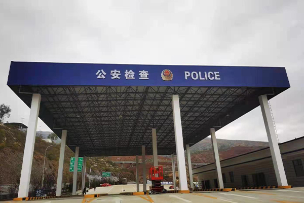 开远网架结构屋顶